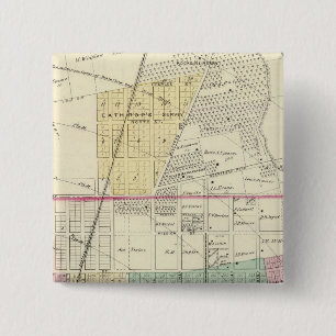 San Jose 2nd ward 15 Cm Square Badge