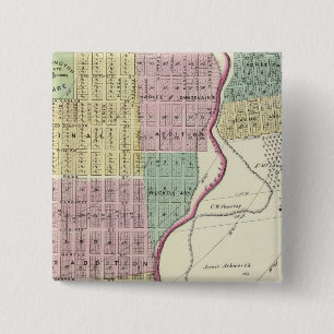 San Jose 3rd ward 15 Cm Square Badge