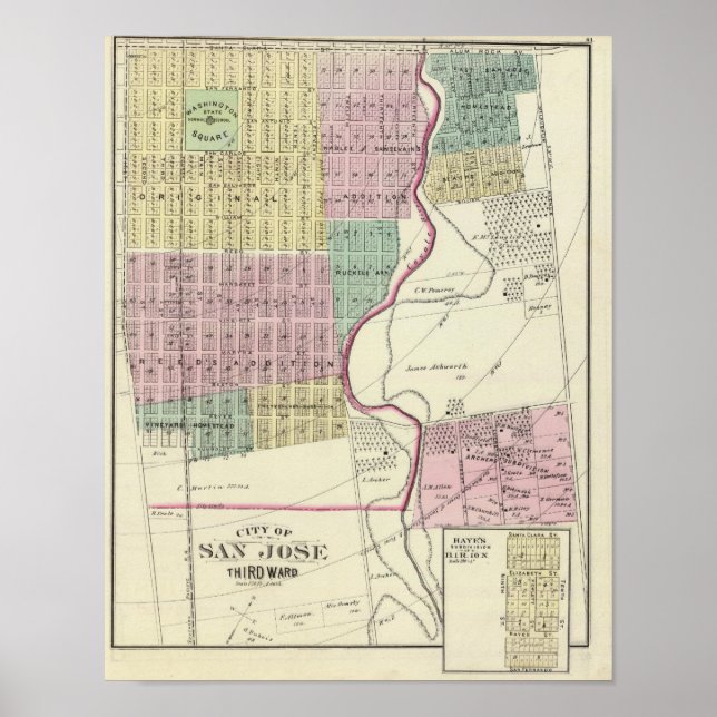 San Jose 3rd ward Poster (Front)