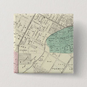 San Jose 4th ward 15 Cm Square Badge