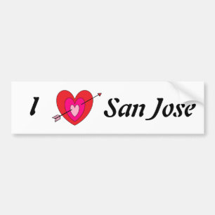 San Jose Bumper Sticker* Sticker