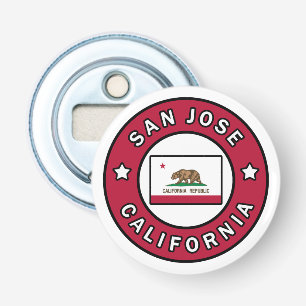 San Jose California Bottle Opener