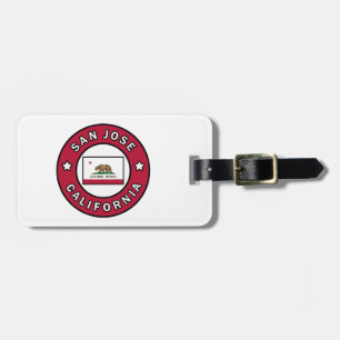 San Jose California Luggage Tag