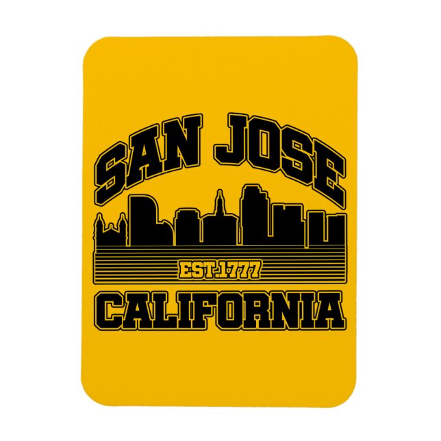 San Jose, California Magnet (Vertical)