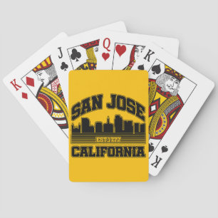 San Jose, California Playing Cards