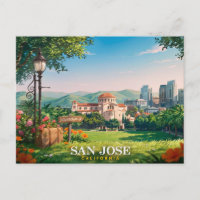 San Jose California Retro Travel