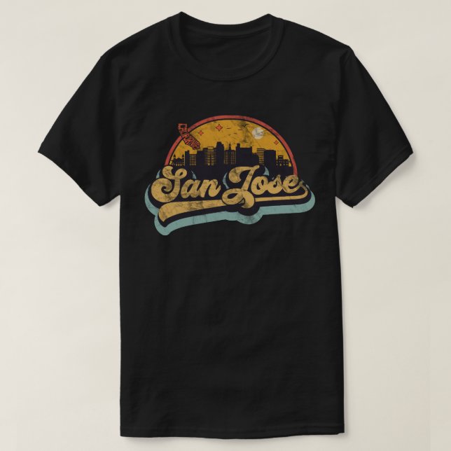 San Jose, California T-Shirt (Design Front)