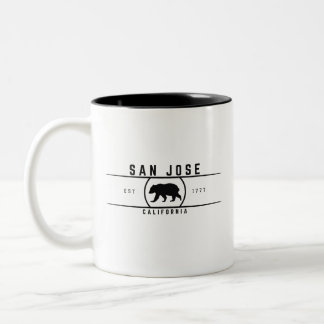San Jose California Two-Tone Coffee Mug