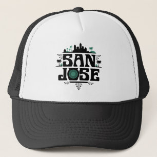 San Jose California United States Trucker Hat