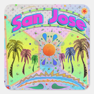 San Jose Calm Desire Sticker