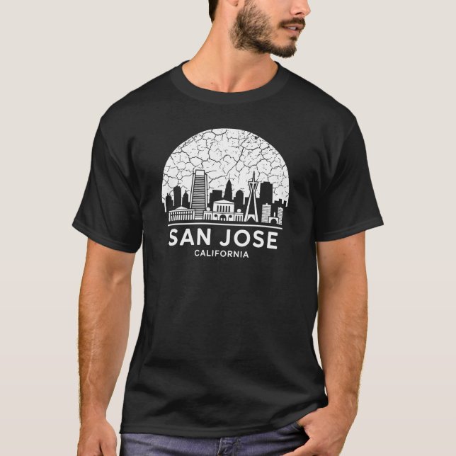 San Jose City California T-Shirt (Front)