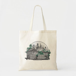 San Jose City California USA Tote Bag