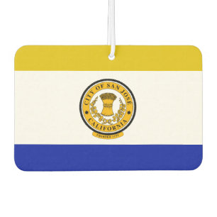 San Jose city flag Car Air Freshener