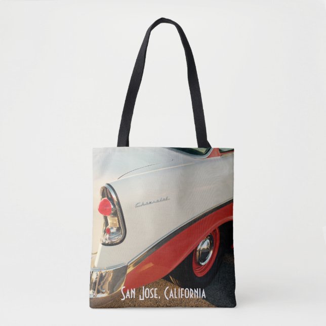 San Jose Classic Car Tote Bag (Front)