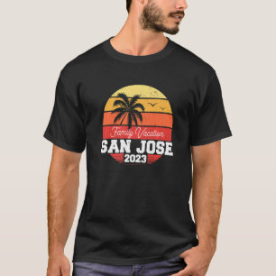 San Jose Family Vacation 2023 Matching Holiday Sum T-Shirt