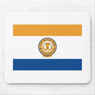 San Jose Flag Mouse Mat