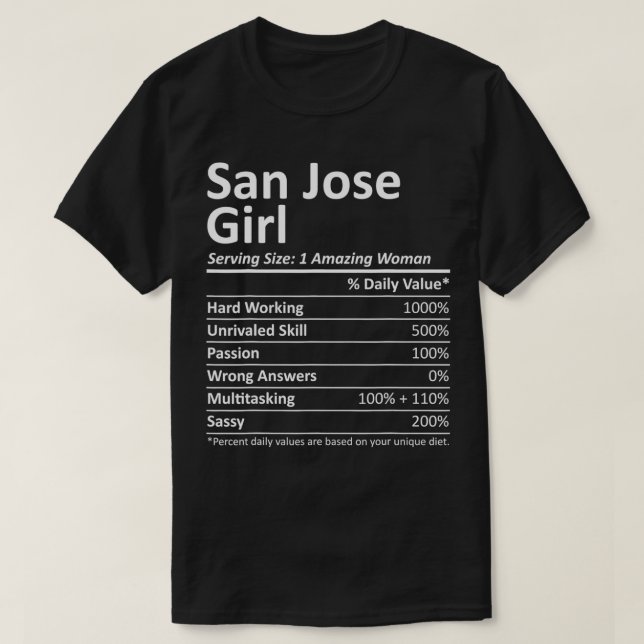 SAN JOSE L CA CALIFORNIA Funny City Home Roots USA T-Shirt (Design Front)