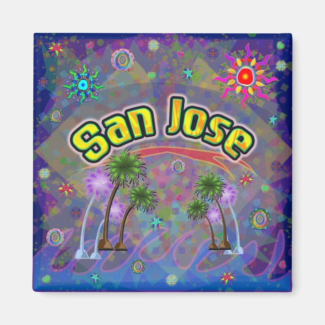 San Jose Noble Voyage Magnet (Front)