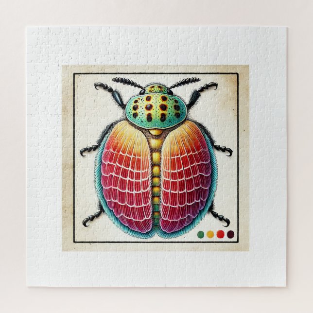 San Jose scale 270624IREF104 - Watercolor Jigsaw Puzzle (Vertical)