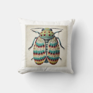 San Jose scale insect 140724IREF111 - Watercolor Cushion