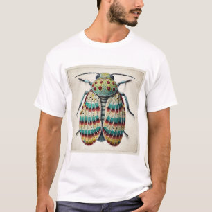 San Jose scale insect 140724IREF111 - Watercolor T-Shirt