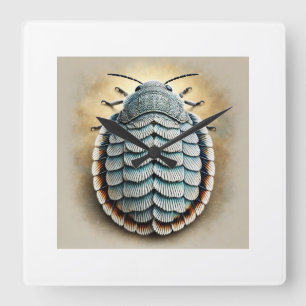 San Jose scale insect 300824IREF224 - Watercolor Square Wall Clock