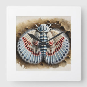 San Jose scale insect 310824IREF251 - Watercolor Square Wall Clock