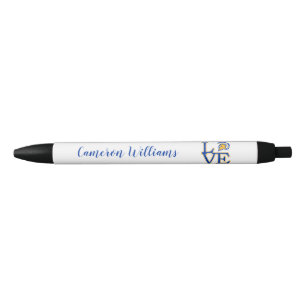 San Jose State Love Black Ink Pen