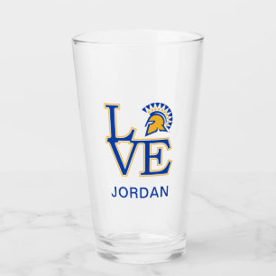 San Jose State Love Glass
