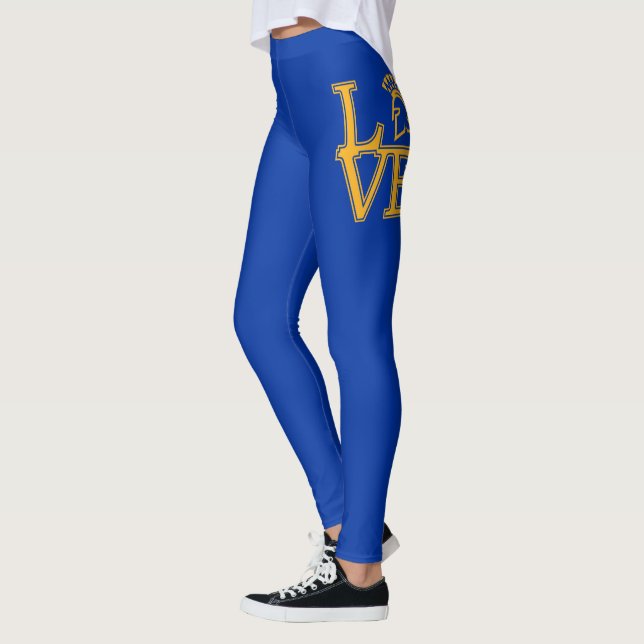 San Jose State Love Leggings (Left)