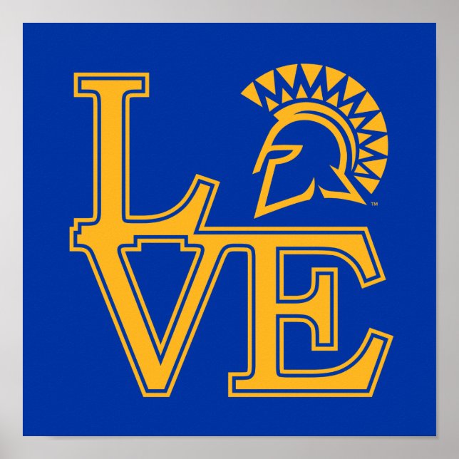 San Jose State Love Poster (Front)