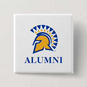 San Jose State Spartans Alumni 15 Cm Square Badge