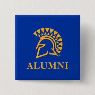 San Jose State Spartans Alumni 15 Cm Square Badge