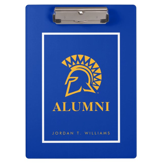 San Jose State Spartans Alumni Clipboard (Front)