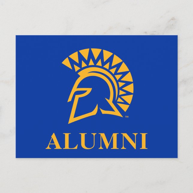 San Jose State Spartans Alumni Invitation Postcard (Front)
