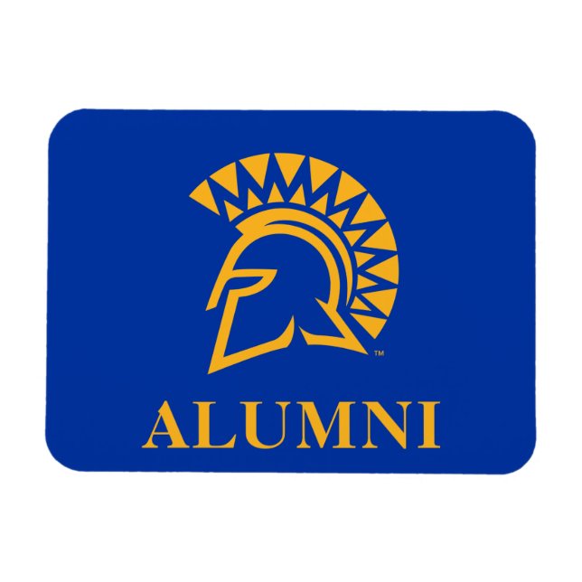 San Jose State Spartans Alumni Magnet (Horizontal)