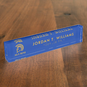 San Jose State Spartans Alumni Nameplate