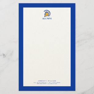 San Jose State Spartans Alumni Stationery