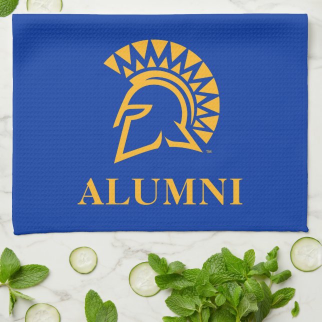San Jose State Spartans Alumni Tea Towel (Folded)