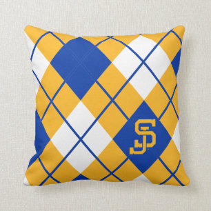 San Jose State Spartans argyle Cushion