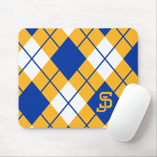 San Jose State Spartans argyle Mouse Mat