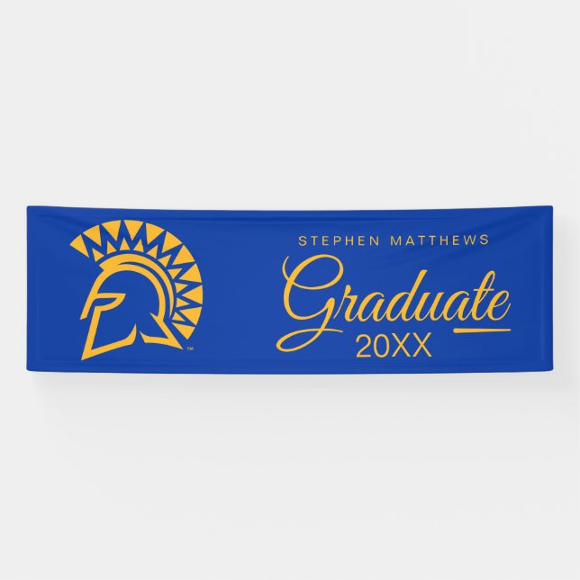 San Jose State Spartans Banner (Horizontal)