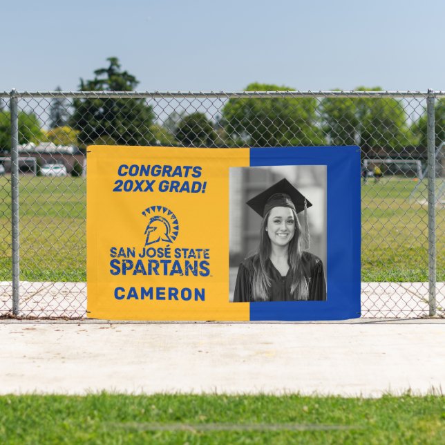San Jose State Spartans | Congrats Grad Banner (Insitu)