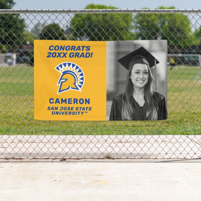 San Jose State Spartans | Congrats Grad Banner (Insitu)