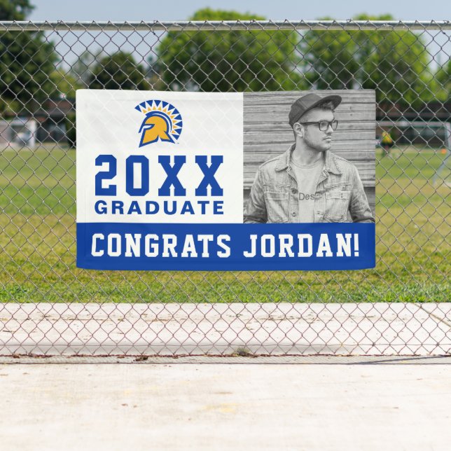 San Jose State Spartans | Congrats Grad Banner (Insitu)