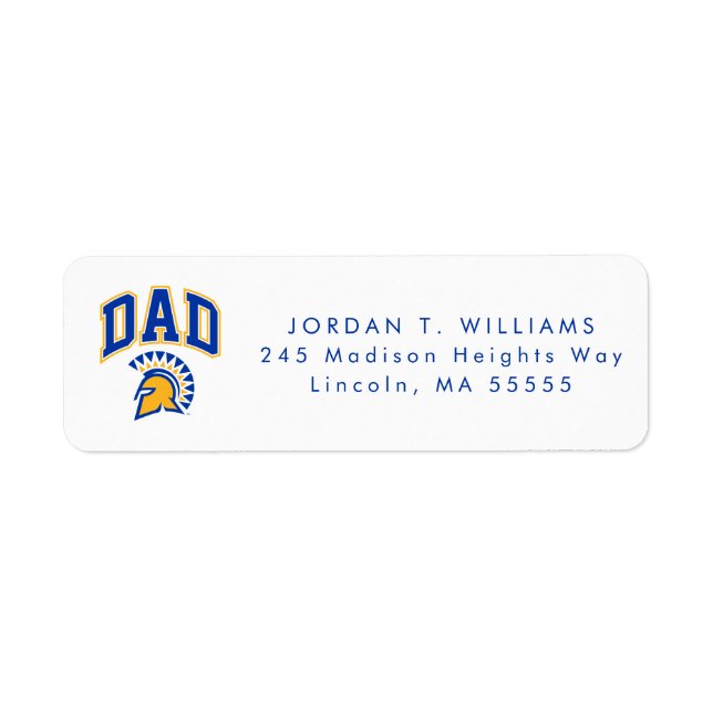 San Jose State Spartans Dad (Front)