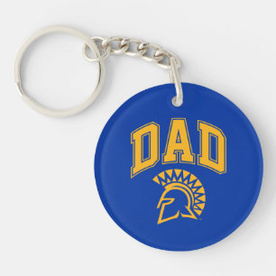 San Jose State Spartans Dad Key Ring