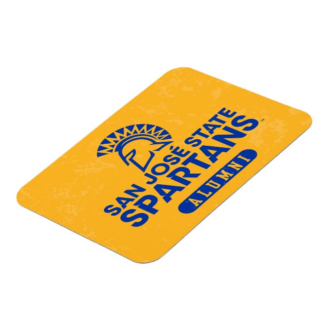 San Jose State Spartans Distressed Magnet (Left Side)