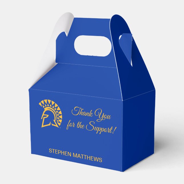 San Jose State Spartans Favour Box (Front Side)