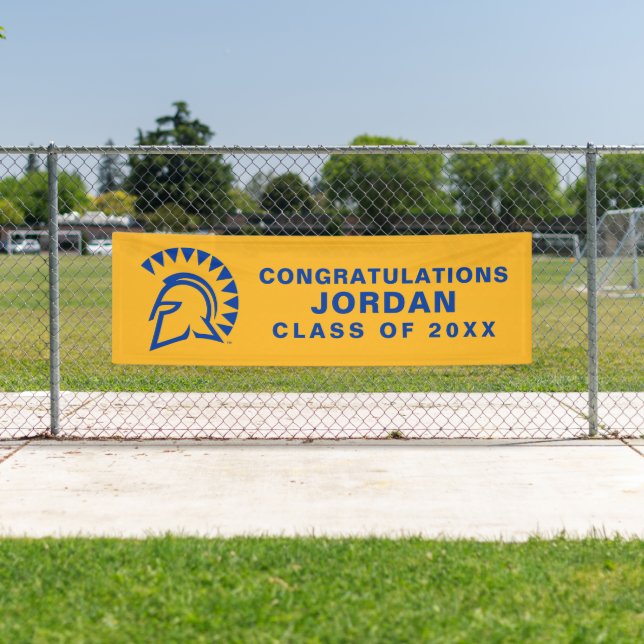 San Jose State Spartans | Graduation Banner (Insitu)